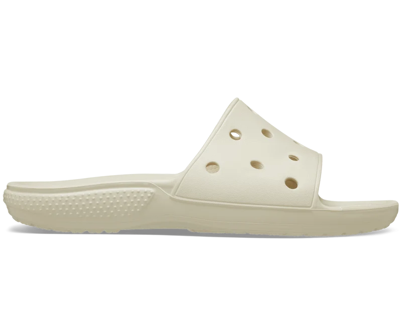 Crocs Klassische Unisex-Slide – Knochen