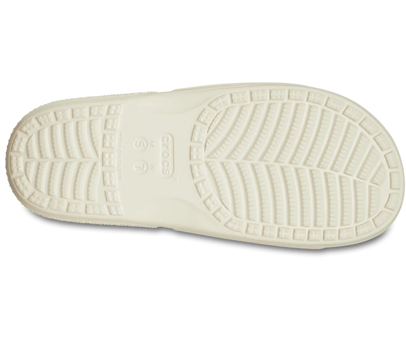 Crocs Klassische Unisex-Slide – Knochen
