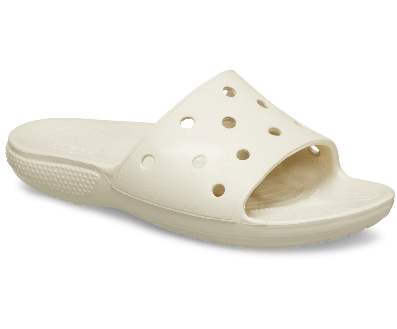 Crocs Klassische Unisex-Slide – Knochen