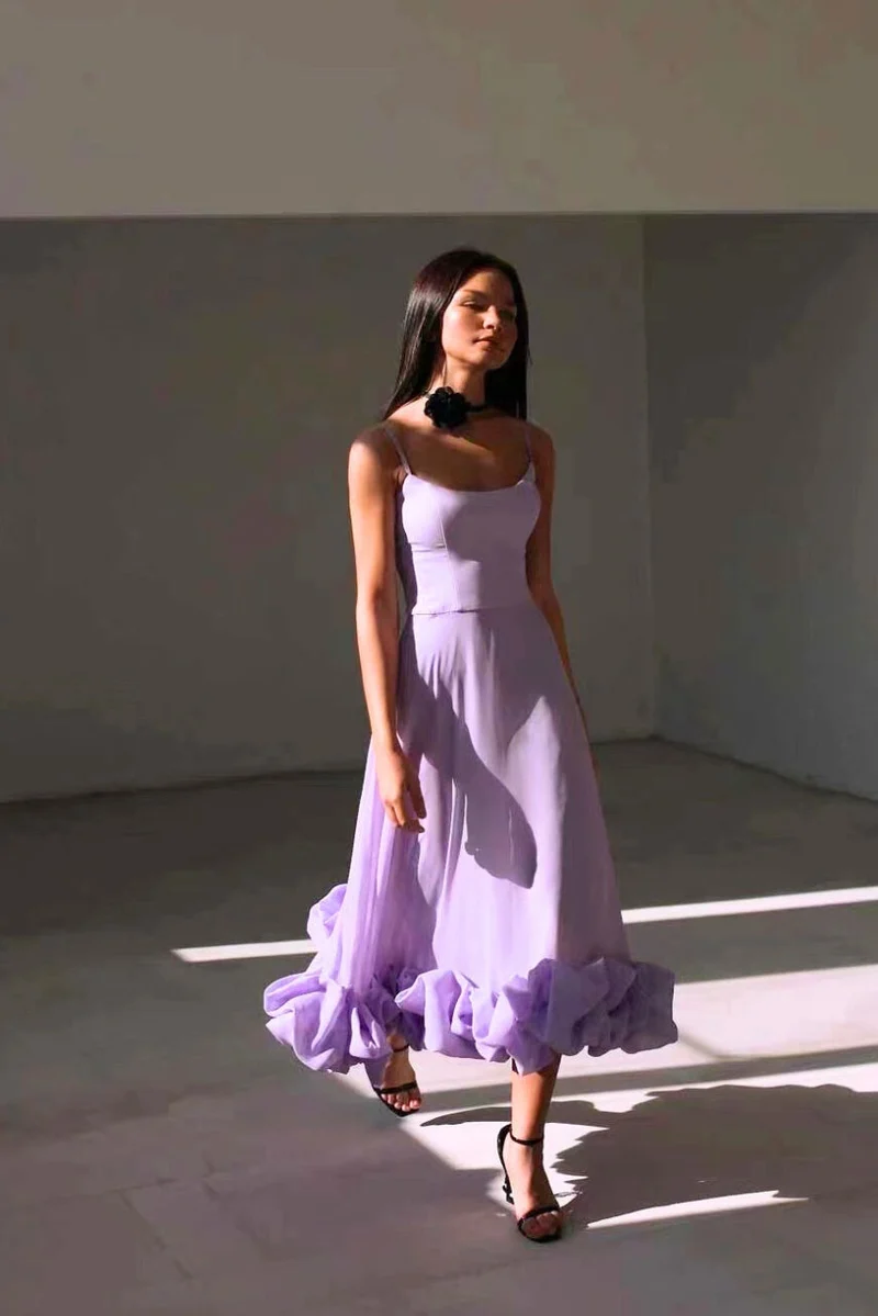 Blair | Anmutiges Fließendes Kleid