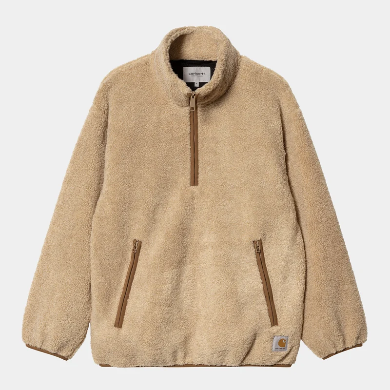 Carhartt WIP Herren Dorper Pullover Liner Top – Dusty Hamilton Brown