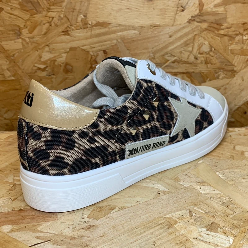 Xti Modische Damen-Sneaker – Beige