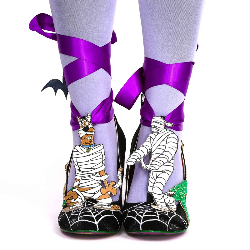 Irregular Choice Frauen Scooby Doo Ruh Roh High Heel – Lila