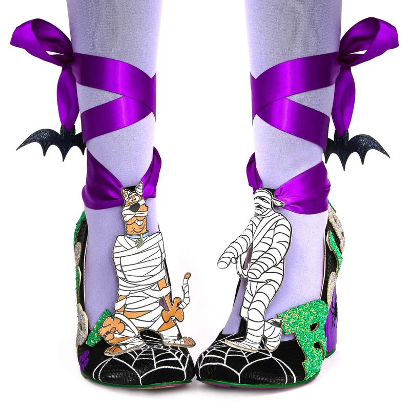 Irregular Choice Frauen Scooby Doo Ruh Roh High Heel – Lila