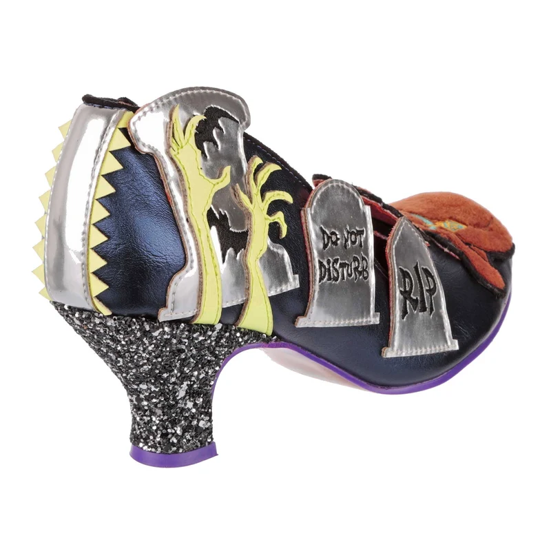 Irregular Choice Frauen Scooby Doo Wo bist du! High Heel – Grün/Silber