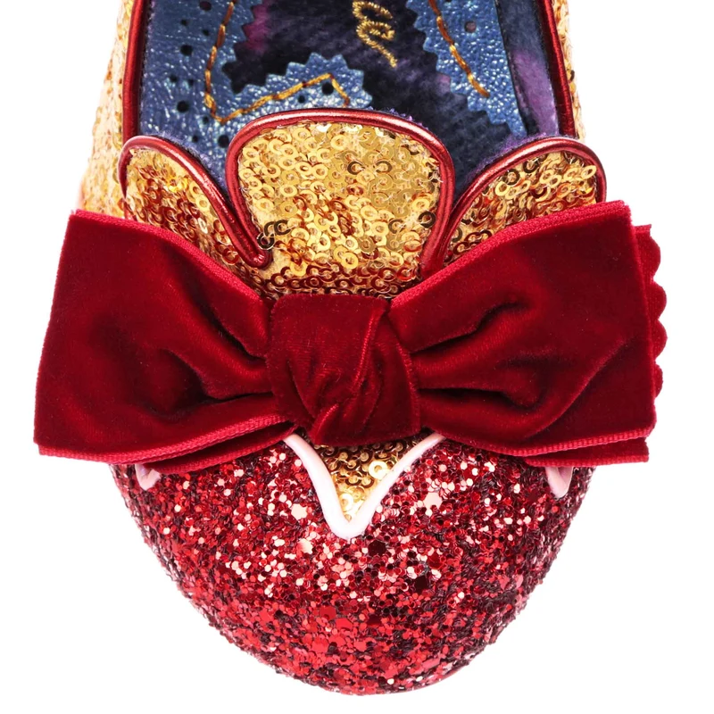 Irregular Choice Womens Looks Like Rain Dear High Heel - Rot
