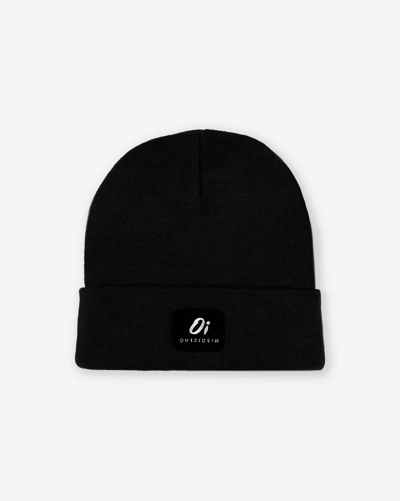 Outside In Unisex-Thermomütze – Schwarz
