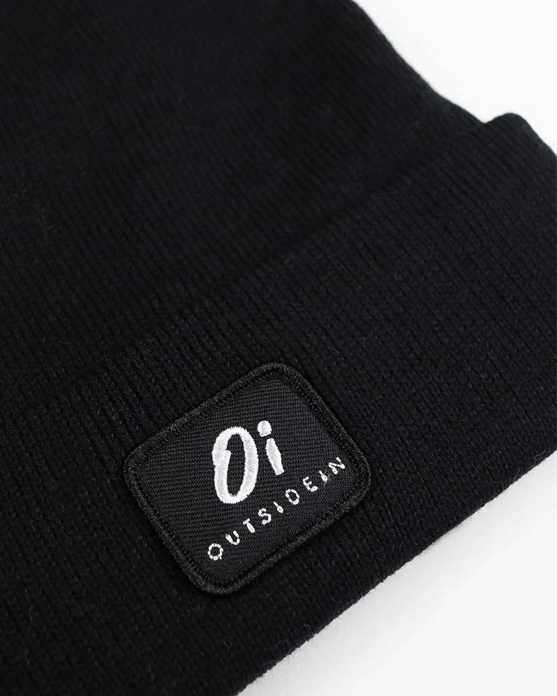 Outside In Unisex-Thermomütze – Schwarz
