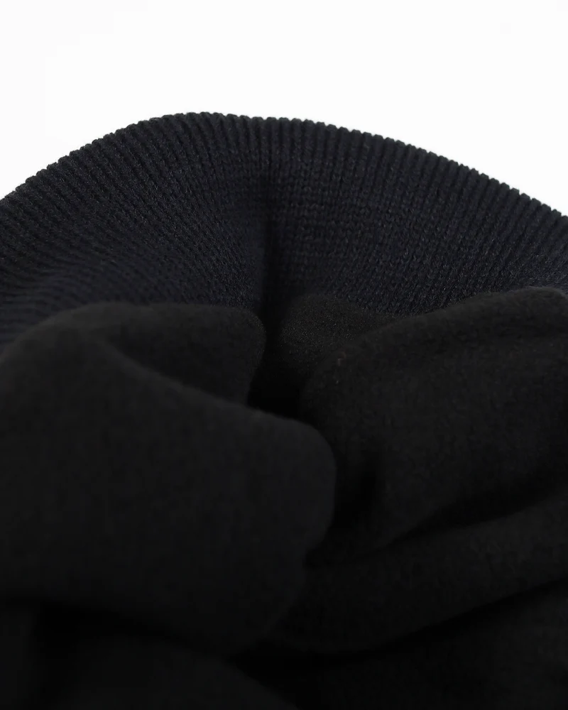 Outside In Unisex-Thermomütze – Schwarz
