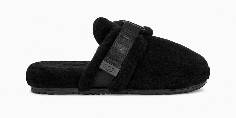 UGG Herren Fluff It Slipper – Schwarz
