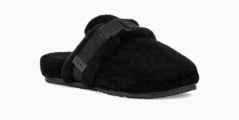 UGG Herren Fluff It Slipper – Schwarz