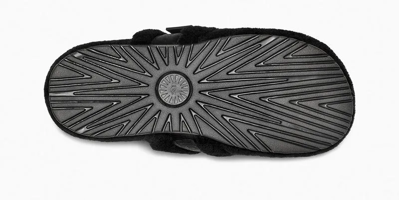 UGG Herren Fluff It Slipper – Schwarz