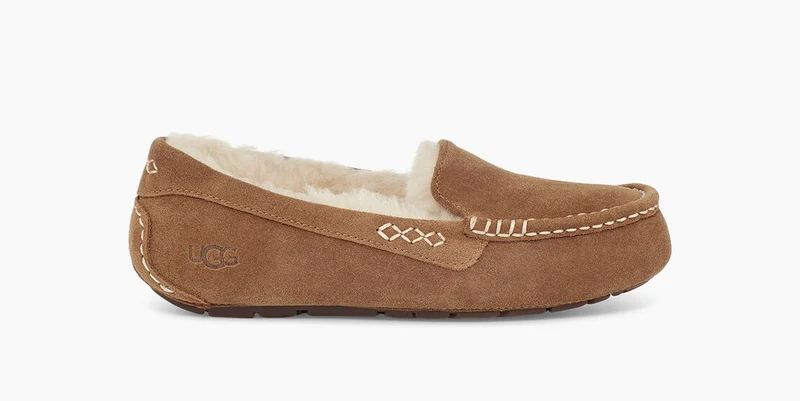 UGG Damen Ansley Hausschuhe – Kastanie