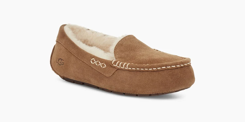 UGG Damen Ansley Hausschuhe – Kastanie