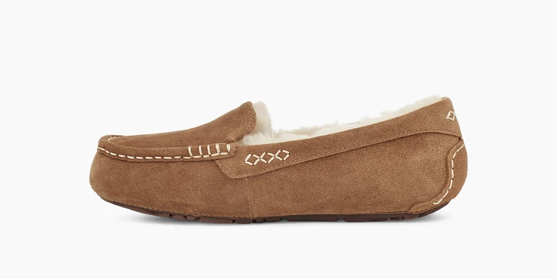 UGG Damen Ansley Hausschuhe – Kastanie