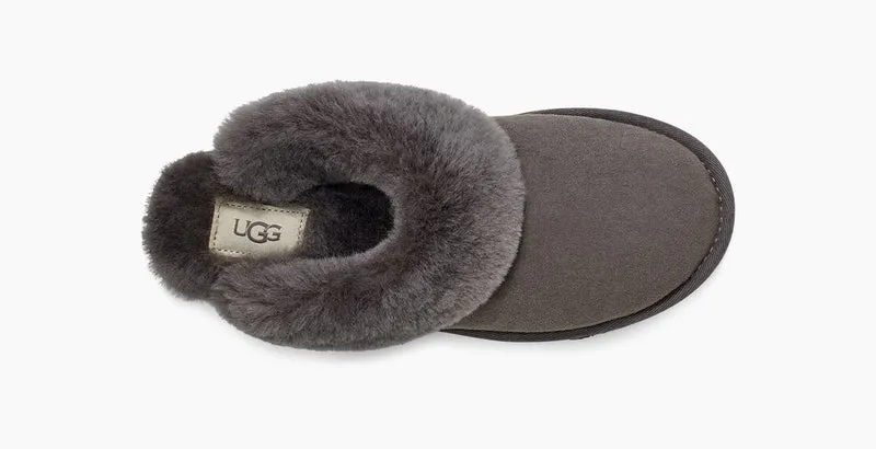 UGG Damen Classic II Hausschuhe – Anthrazit