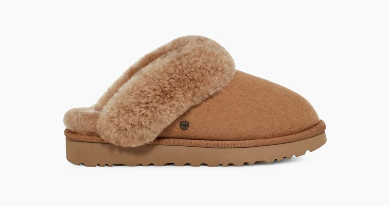 UGG Damen Classic II Hausschuhe – Kastanie
