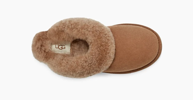UGG Damen Classic II Hausschuhe – Kastanie