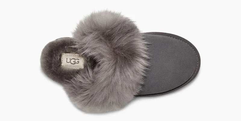 UGG Damen Scuff Sis Hausschuhe – Anthrazit