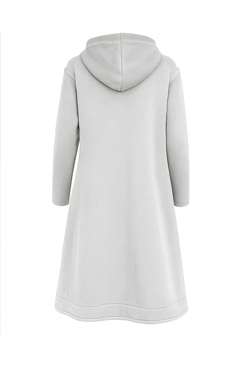 Nana Hoodie mit Reißverschluss | Weiß