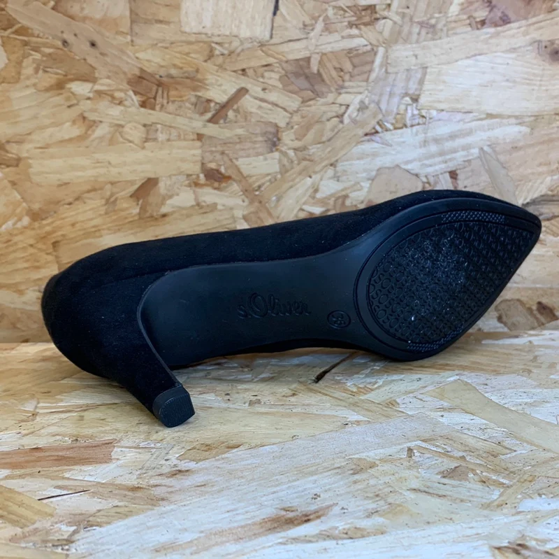 S. Oliver Damen High Heel - Schwarz