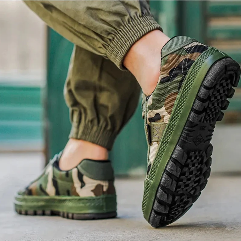 Ranger | Herren Camo-Sneaker Low-Top Taktisch Outdoor
