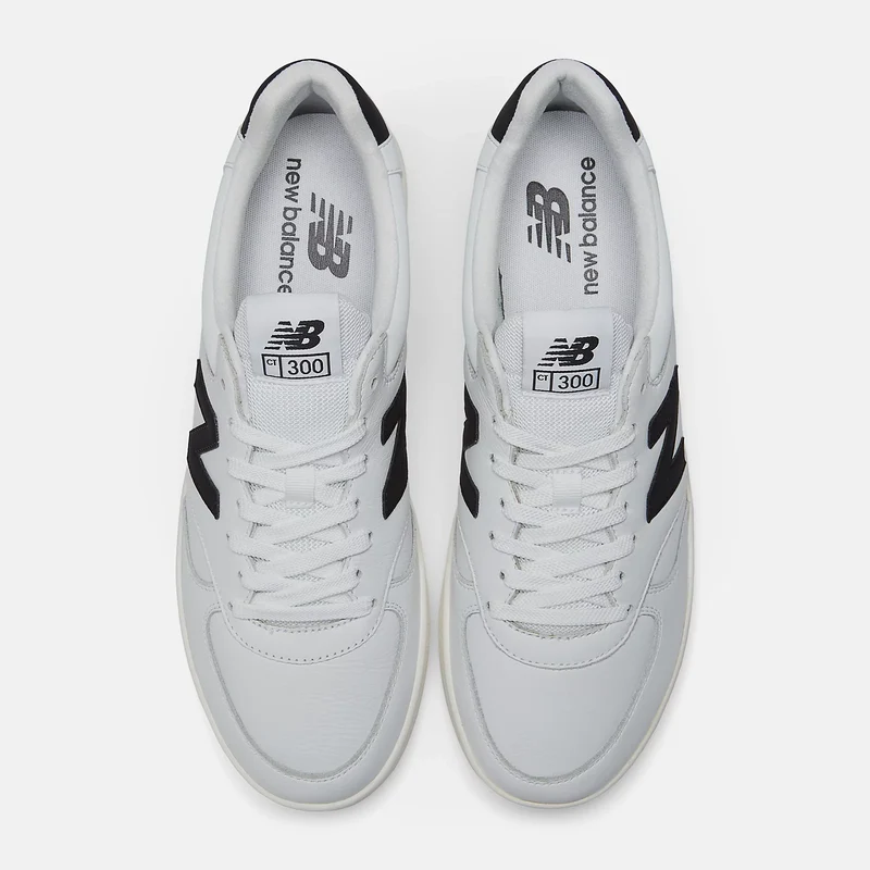 New Balance Herren CT300V3 Fashion Trainer – Weiß / Schwarz