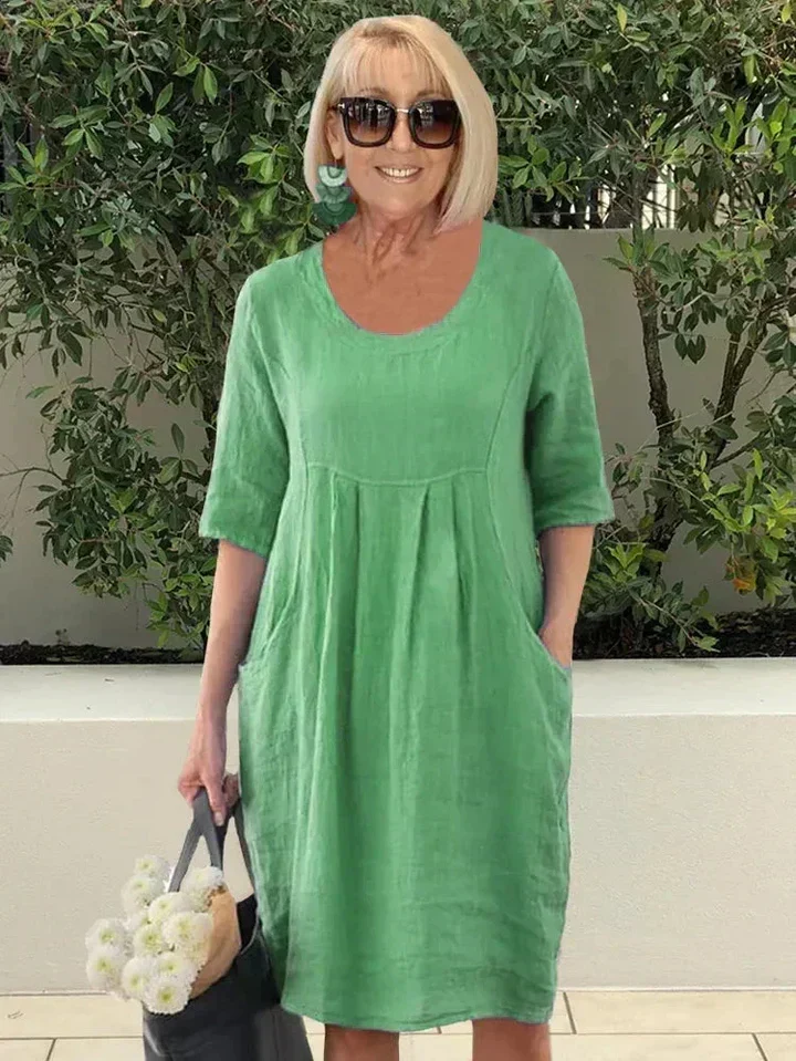 Bridget | Locker sitzendes Kleid mit Taschen