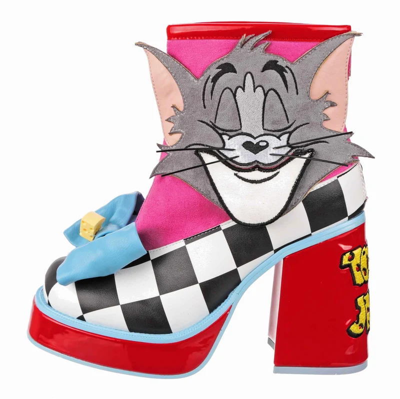 Irregular Choice Frauen Tom & Jerry Heimlicher Snack-High Heel