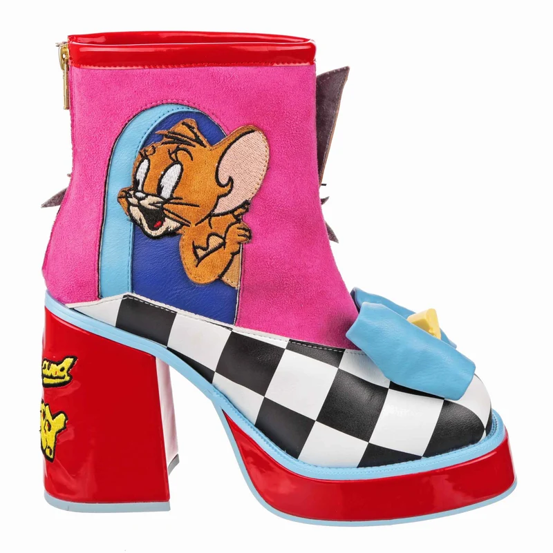 Irregular Choice Frauen Tom & Jerry Heimlicher Snack-High Heel