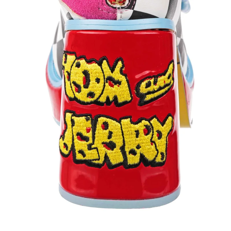 Irregular Choice Frauen Tom & Jerry Heimlicher Snack-High Heel
