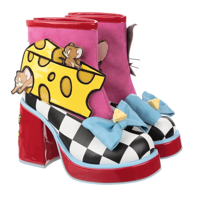 Irregular Choice Frauen Tom & Jerry Heimlicher Snack-High Heel