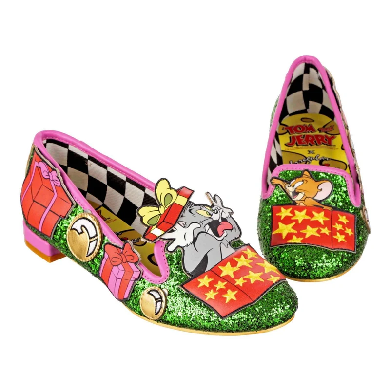 Irregular Choice Frauen Tom & Jerry Peek-a-Boo-Flats