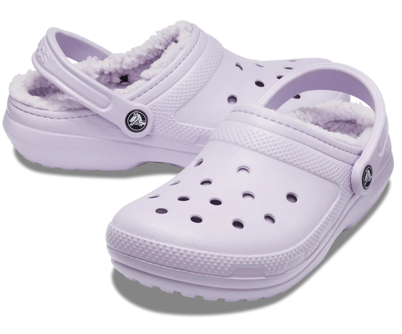 Crocs Unisex-Klassiker Lined Clog - Lavendel