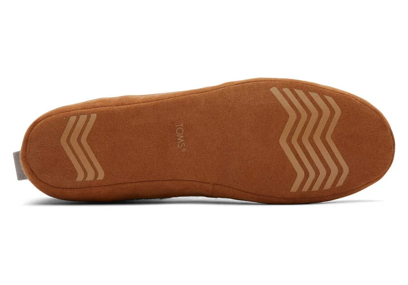 TOMS Damen Lola Zopfmuster-Hausschuhe – Grau
