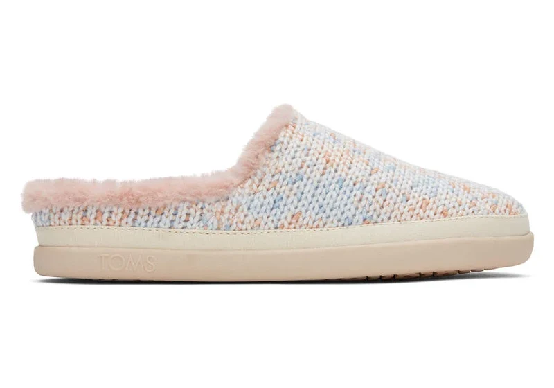 TOMS Salbei-Hausschuhe für Damen – Pastell Melange