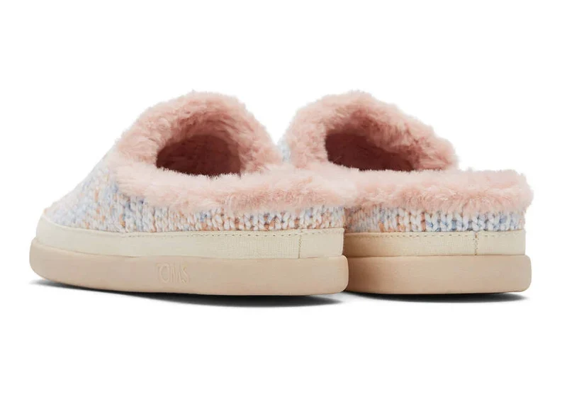 TOMS Salbei-Hausschuhe für Damen – Pastell Melange