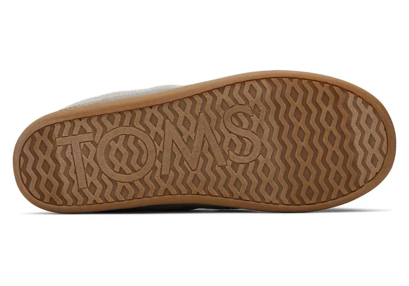 TOMS Ezra-Hausschuhe für Damen – grauer Melange-Filz
