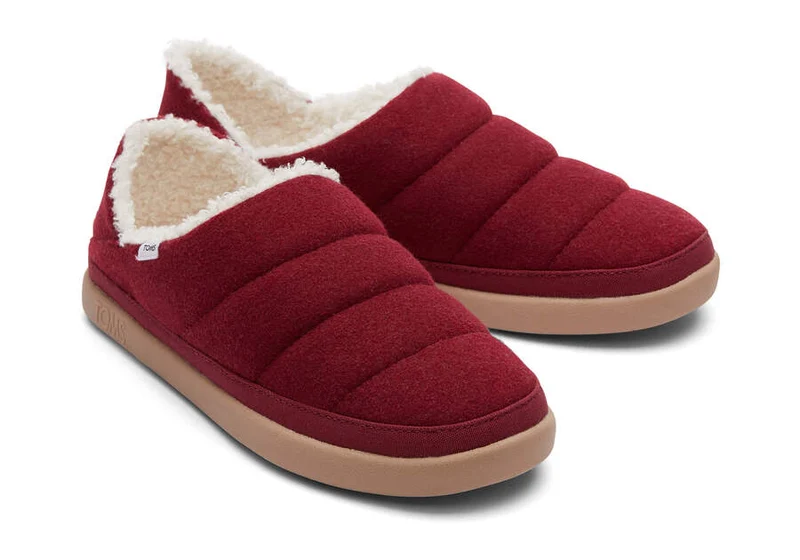 TOMS Ezra-Hausschuhe für Damen – Rot