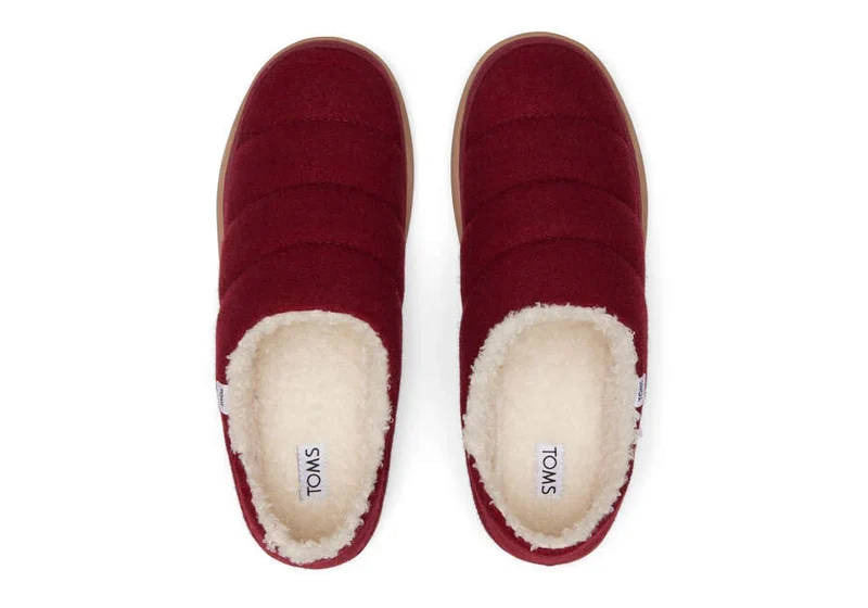 TOMS Ezra-Hausschuhe für Damen – Rot