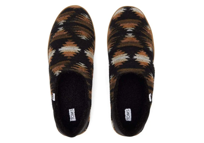 TOMS Herren Ezra Slipper – Schwarz
