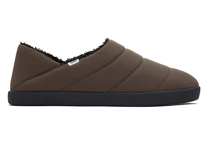 TOMS Herren Ezra Slipper – Tarmac Olive