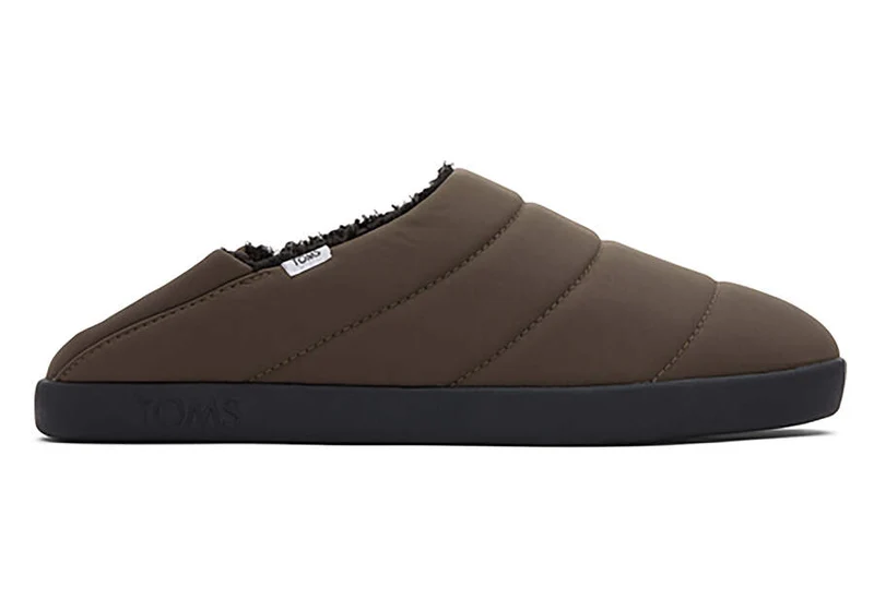 TOMS Herren Ezra Slipper – Tarmac Olive