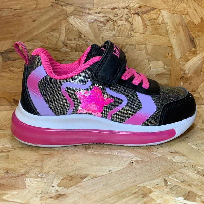 Lelli Kelly Clarissa Light Up Trainer für Kinder – Schwarz