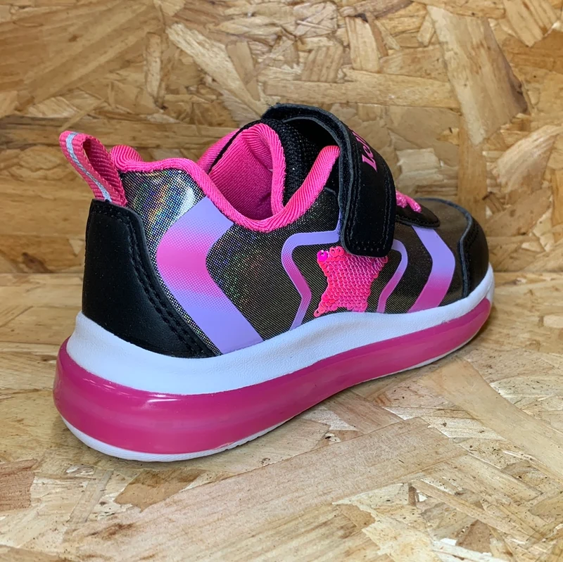 Lelli Kelly Clarissa Light Up Trainer für Kinder – Schwarz