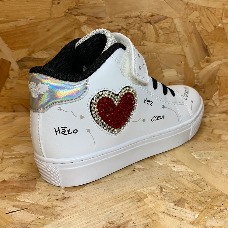 Lelli Kelly Kids Love High-Top-Trainer – Weiß