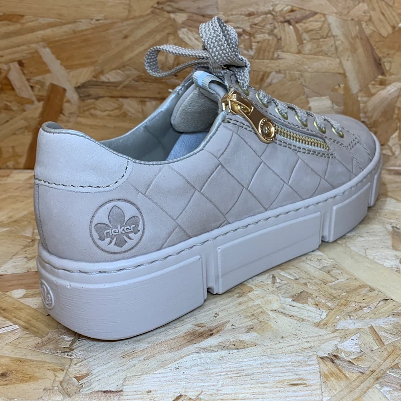 Rieker Modische Damen-Sneaker – Beige