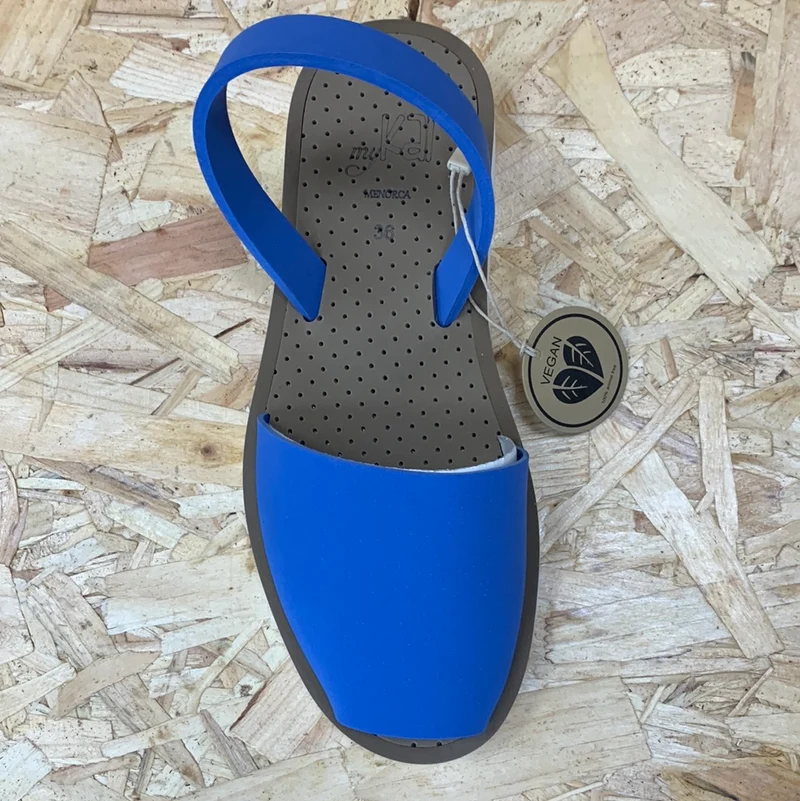 MyKai Damen Avarca Mujer Sandale – Blau