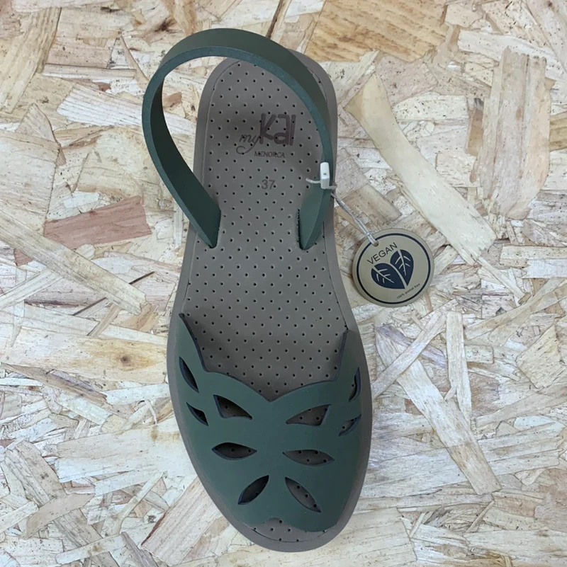 MyKai Damen Nur High Sandale – Grün