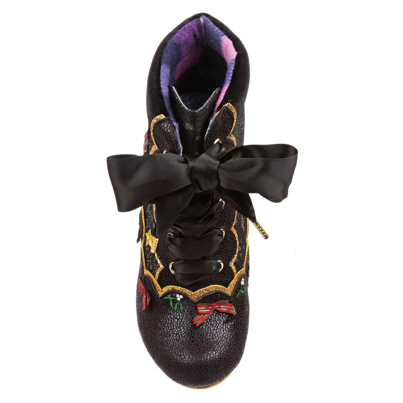 Irregular Choice Damen Reindeer Ride High Heel - Schwarz